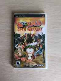 PSP Game - Worms Open Warfare