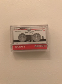 Sony micro cassette MC 60