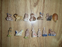 14 Collectible Wade England Tea Figures for sale