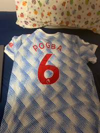 Pogba Last season at united jersey