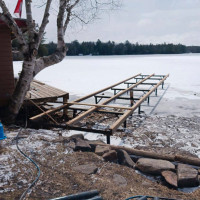 Dock contsruction, boathouse repair