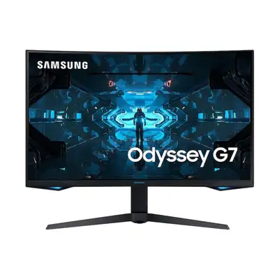 Samsung  32" Odyssey G7 WQHD 240Hz Curved Gaming Monitor - 1440p, View more