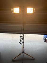 Dual 500W Halogen Work Light