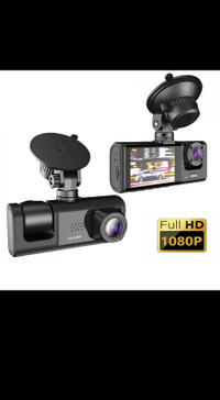 Dash Cam W/ IR Night Vision Loop Recording & 2" IPS Screen 1080P