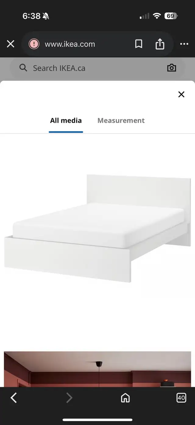 Queen Bed frame in Beds & Mattresses in Victoria - Image 2