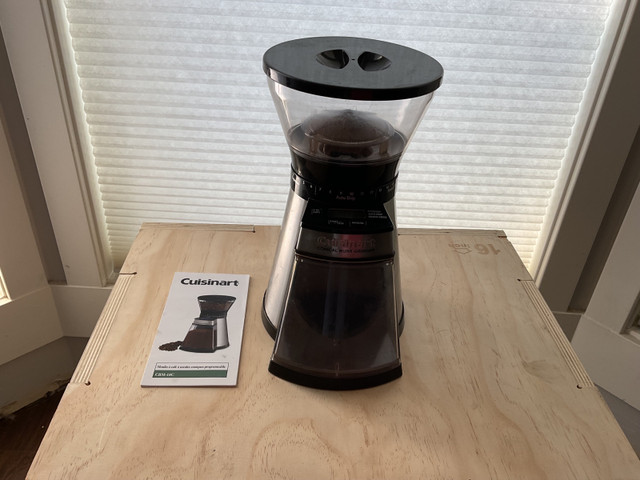 Cuisineart Coffee Grinder PROGRAMMABLE CONICLE BURR MILL | Coffee Makers |  Calgary | Kijiji