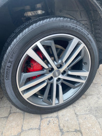 Audi OEM 20” original rims - like new