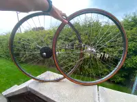 Tubular Bicycle Campagnolo Vintage Wheels