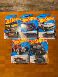 New in Package - 5 Pack Hot Wheels Mainlines Assorted