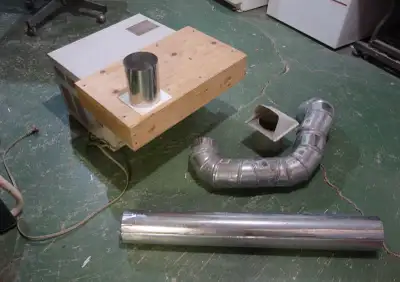 Climatiseur avec COLLECTEUR D'AIR,  peut refroidir pièce voisine, View more