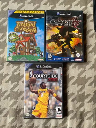 GameCube games All tested and working !! (With case and manual) Animal crossing (no manual or memory...