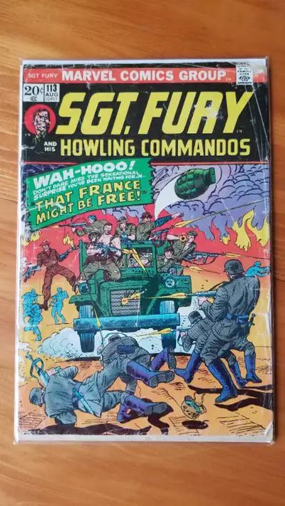 Sgt. Fury and his Howling  Commandos - comic - issue 113 - 1973