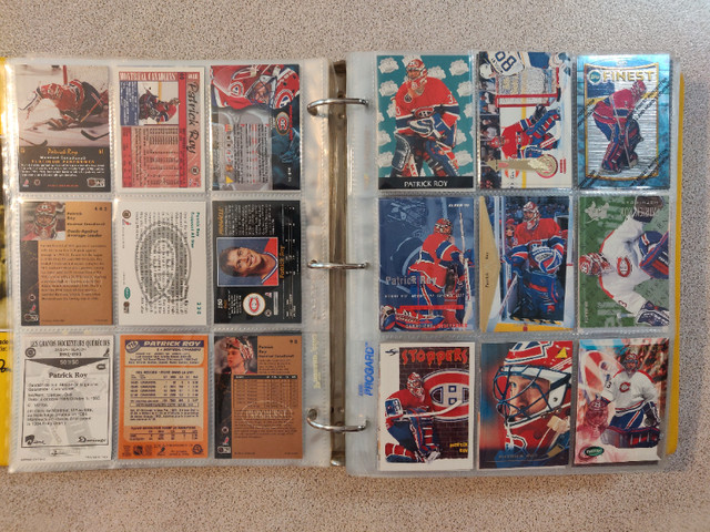 SELLING LOT OF NHL HOCKEY CARDS – GRETZKY, ROY, POTVIN, LINDROS in Arts & Collectibles in Ottawa - Image 2