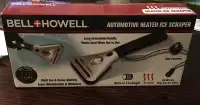 Heated Ice Scraper by Bell and Howell - can meet close or drop