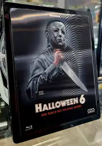 Halloween 6 (Lanticular Metalpak Blu Ray Region B)(Steelbook)