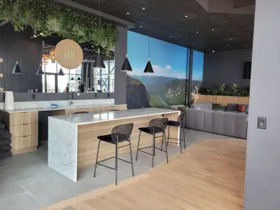 Magnifique 4½ + avec espace bureau - Condos locatifs le Clif