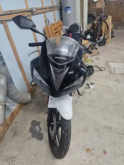 Part Bike Honestly beyond repair, but if you want to give it a try go ahead. Price can be negotiated...