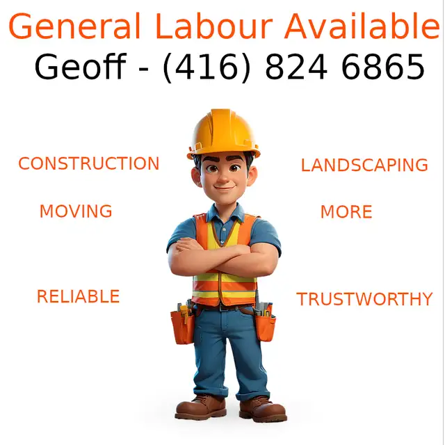 LOOKING FOR A LABOUR HELPER TODAY ON SHORT NOTICE? (Not Hiring) in General Labour in City of Toronto - Image 2