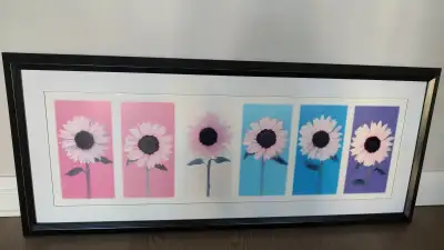 Framed wall picture, View more