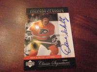 2004-05 Upper Deck Legends Classics Signatures Dave Schultz