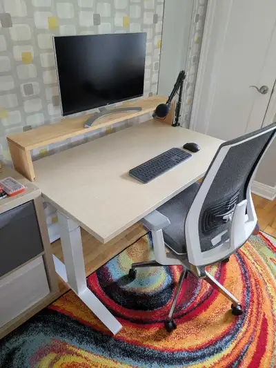 Herman/Miller sit/stand desk, electric controls, View more