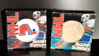 Collection savons NHL et Nordiques de Québec, neufs