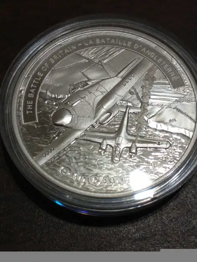 $20 RCM Second World War series - Battle of Britain proof silver, View more