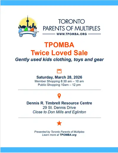 TPOM Twice Loved Sale this saturday!, View more