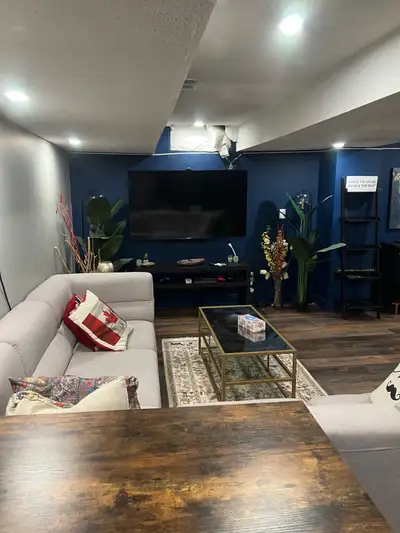 Fully furnished basement available for rent in prime location (across ridgeway plaza), close to all...