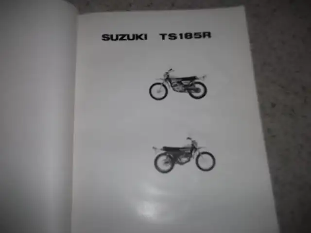 1971  Suzuki TS185R  USED  Original Parts Catalogue. in Other in City of Toronto - Image 3