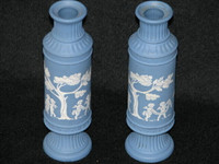 Pair of Wedgewood-Like Vases