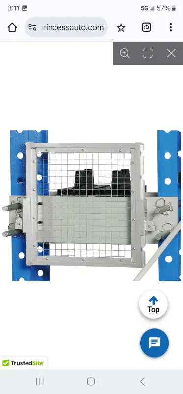 POWERFIST 10 Ton Shop Press Wire Mesh GuardSKU: 8836389