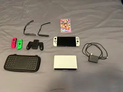 Switch OLED Bundle, View more