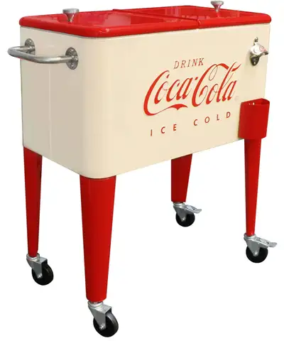 Coca Cola Cream Retro Cola - LIKE NEW, View more