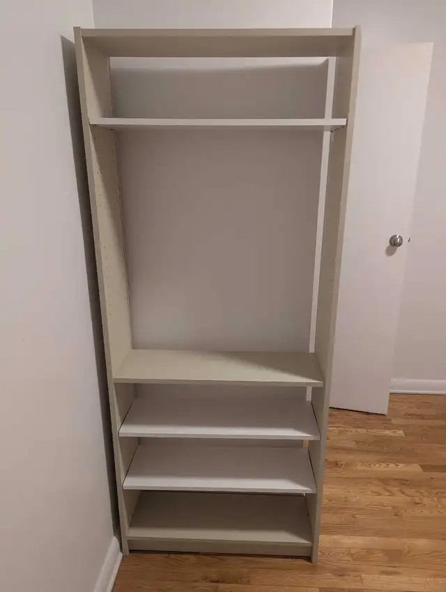 off-white bookshelf 30*70*10 in Bookcases & Shelving Units in Ottawa - Image 2