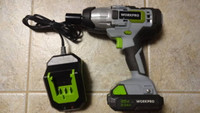 WORKPRO 20V Cordless Impact Wrench, 1/2"
