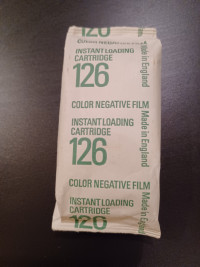 Vintage Sealed 126 Color Film