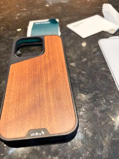 Mous iPhone 14 Pro case and screen protector , View more