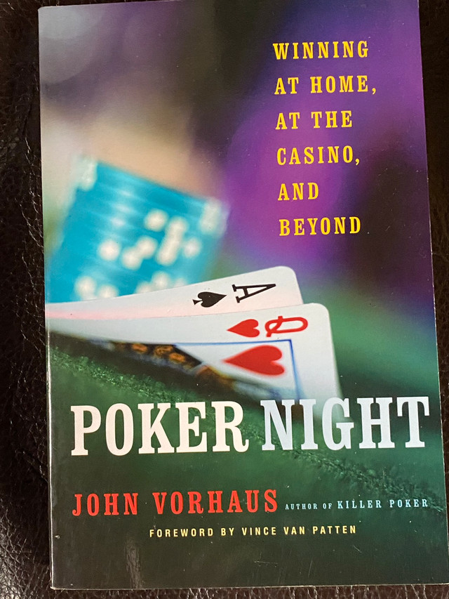 Poker Night poker lesson book in Toys & Games in City of Toronto