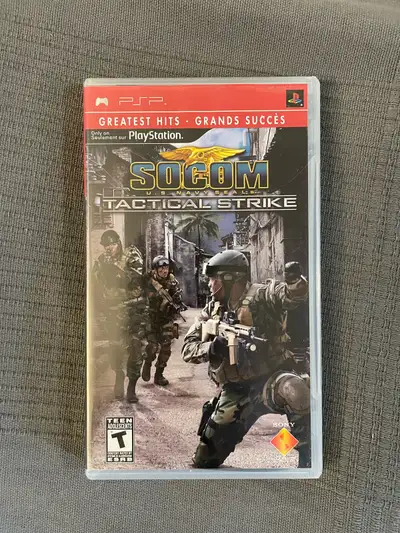 SOCOM Tactical Strike PSP video game, View more