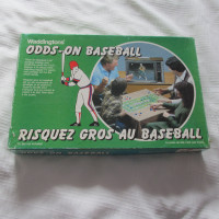 1982 WADDINGTONS ODDS-ON RISQUEZ GROS AU BASEBALL BOARD GAME JEU