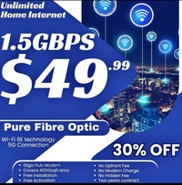 Home Internet Plans Available at Affordable Sale Price , Pure Fi City of Toronto Toronto (GTA) Preview