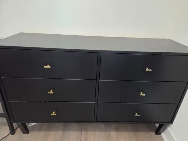 Wade Logan Double Dresser 6-drawer MCM in Dressers & Wardrobes in City of Toronto - Image 2