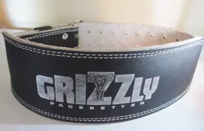 Grizzly Fitness Pacesetter Padded Pro Weight Belt, View more