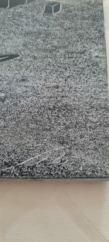Inuit Soapstone Etching of Seal Hunter and Igloo in Arts & Collectibles in Kitchener / Waterloo - Image 4