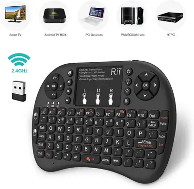 Rii mini wireless USB keyboard, View more