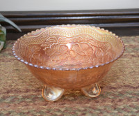 Antique Fenton Carnival Glass Bowl
