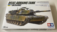 Tamiya 1/35 M1A1 Abrams Tank Ukrainian Army