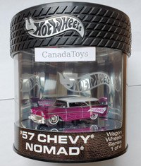 Hot Wheels Oil Can  Wagon Wheels Series '57 CHEVY NOMAD