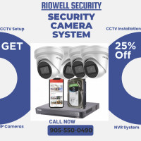 Security camera installation, CCTV system home and business